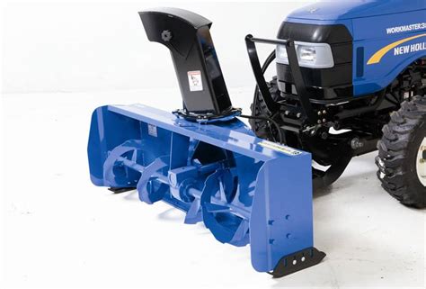 new holland skid steer snow plow|snowblowers for tractors front mounted.